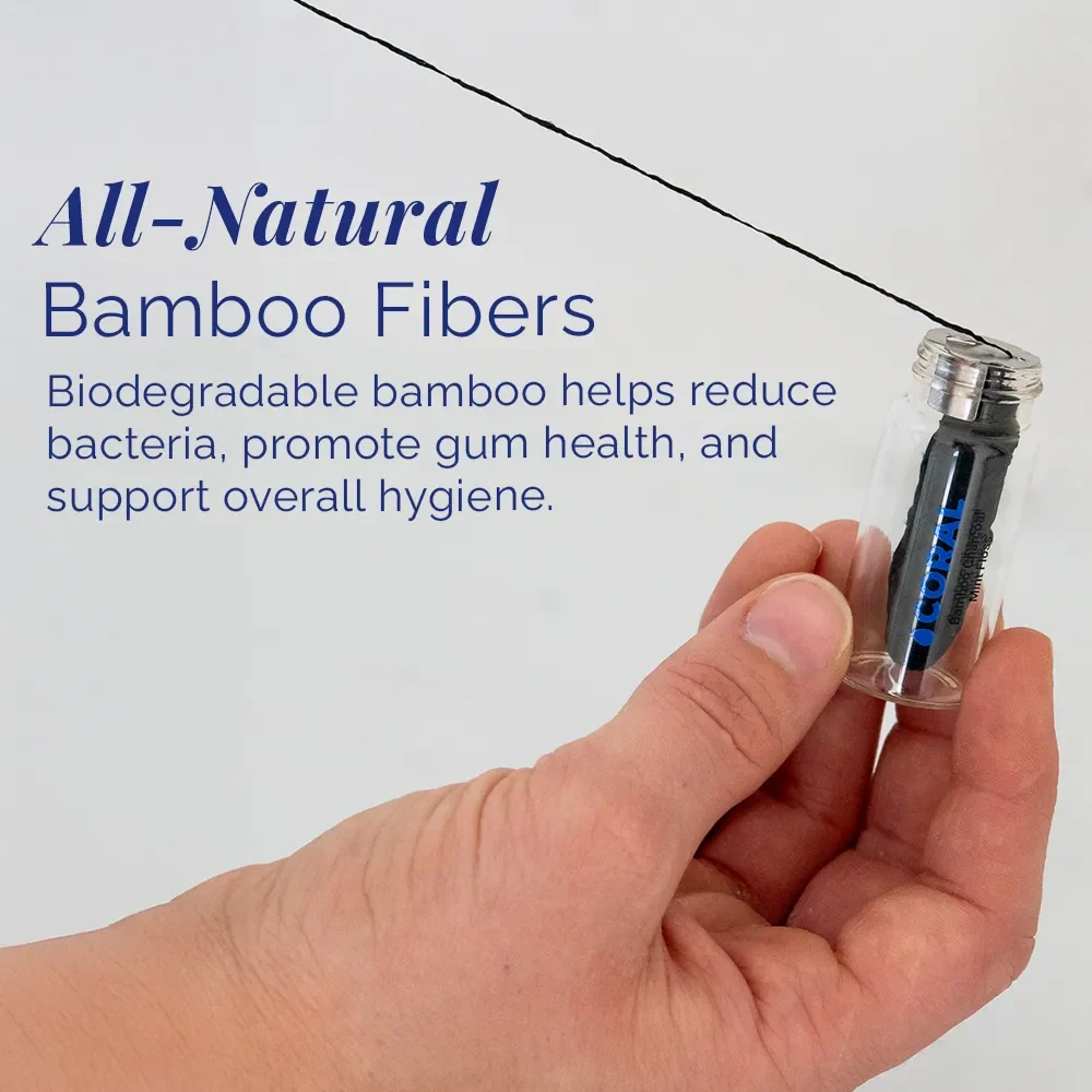 Bamboo Charcoal Mint Dental Floss