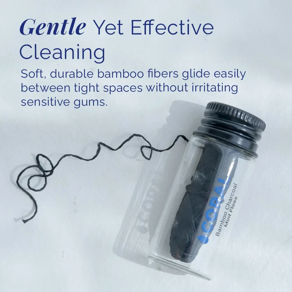 Bamboo Charcoal Mint Dental Floss