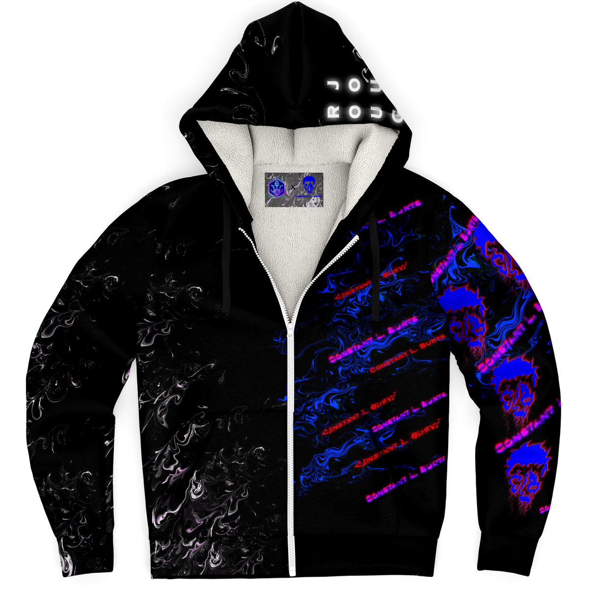 Constant L. Burts - Microfleece Zip-Hoodie