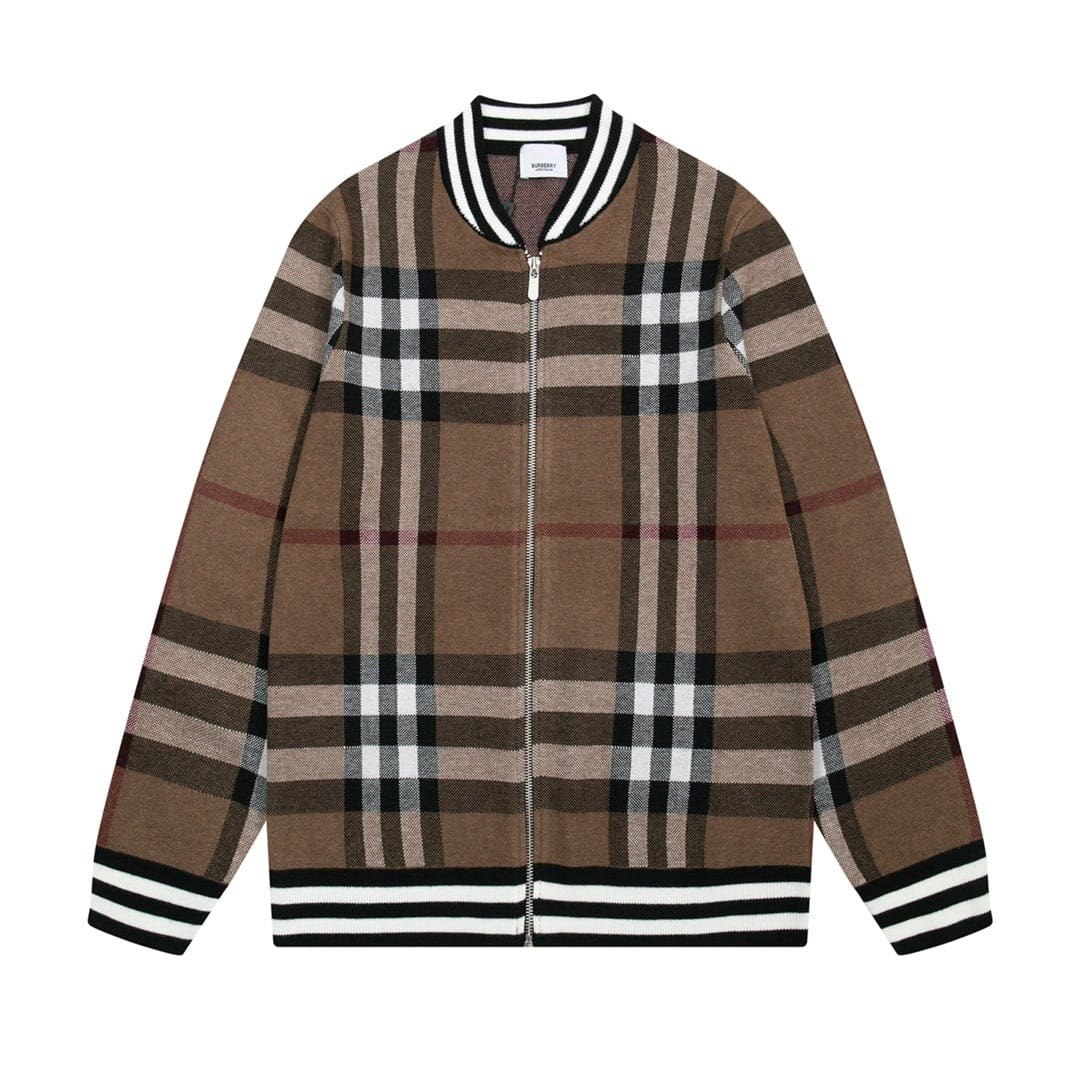 Burberry Vintage Check Bomber Varsity Jacket