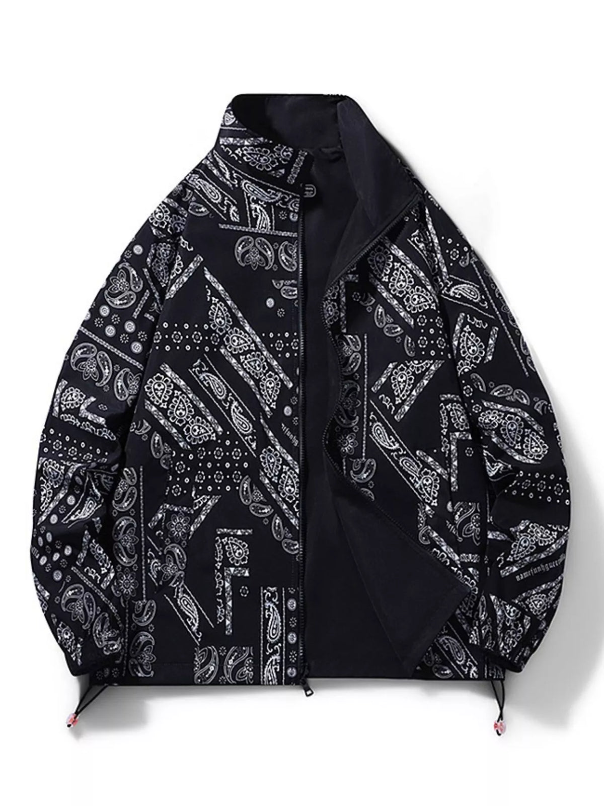 Men's Plus Size Zip Up Lightweight Windbreaker Jacket