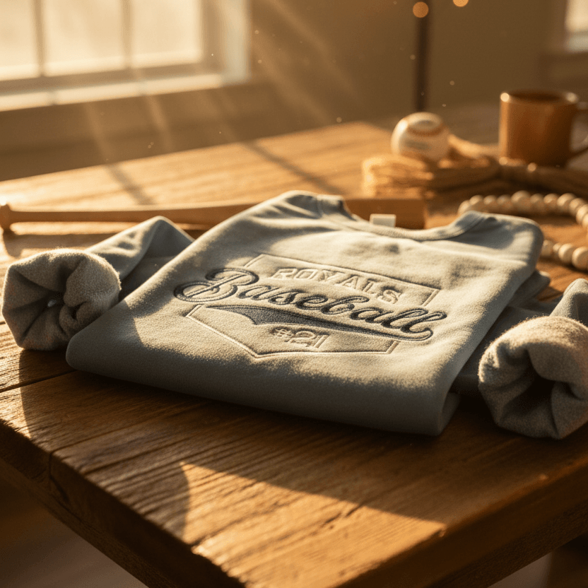 Custom Embroidered Baseball or Softball Team Sweatshirt or Hoodie | Fully Personalized