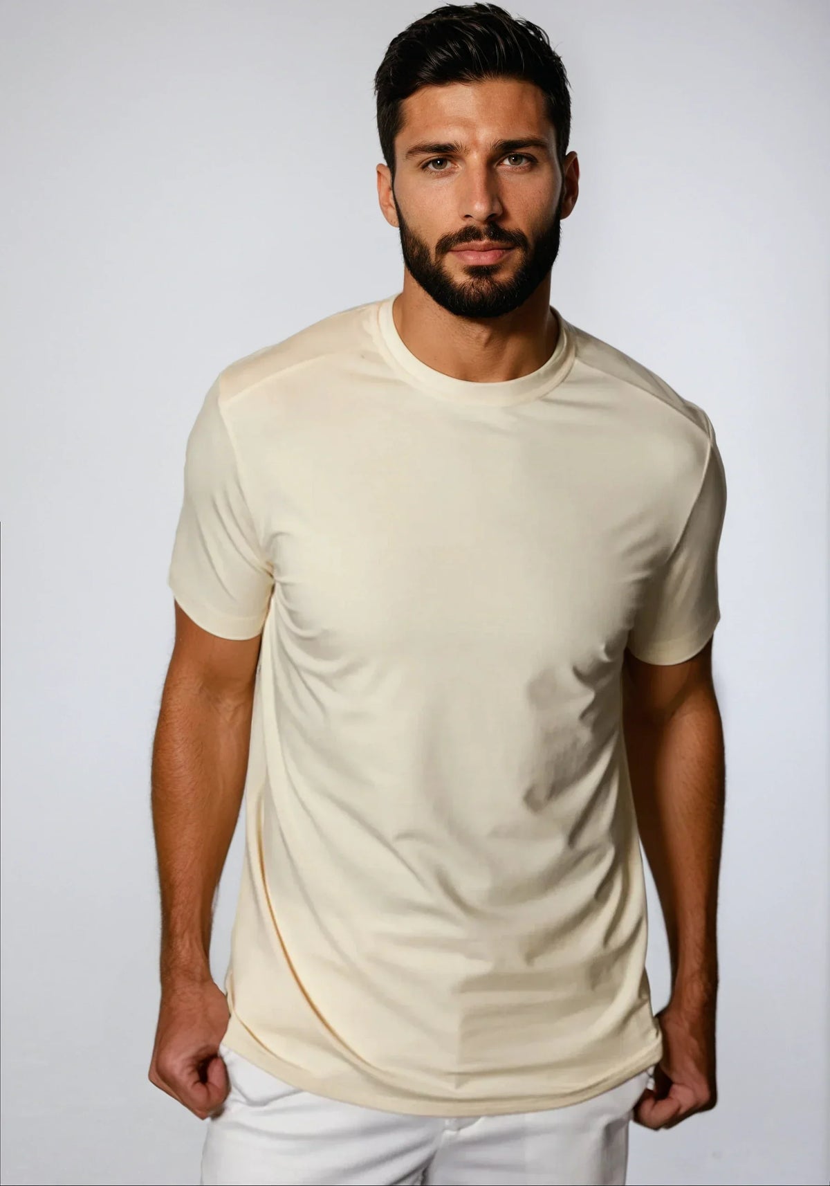 Buki State of the Art Supima Tee 2-Pack - White/Maize