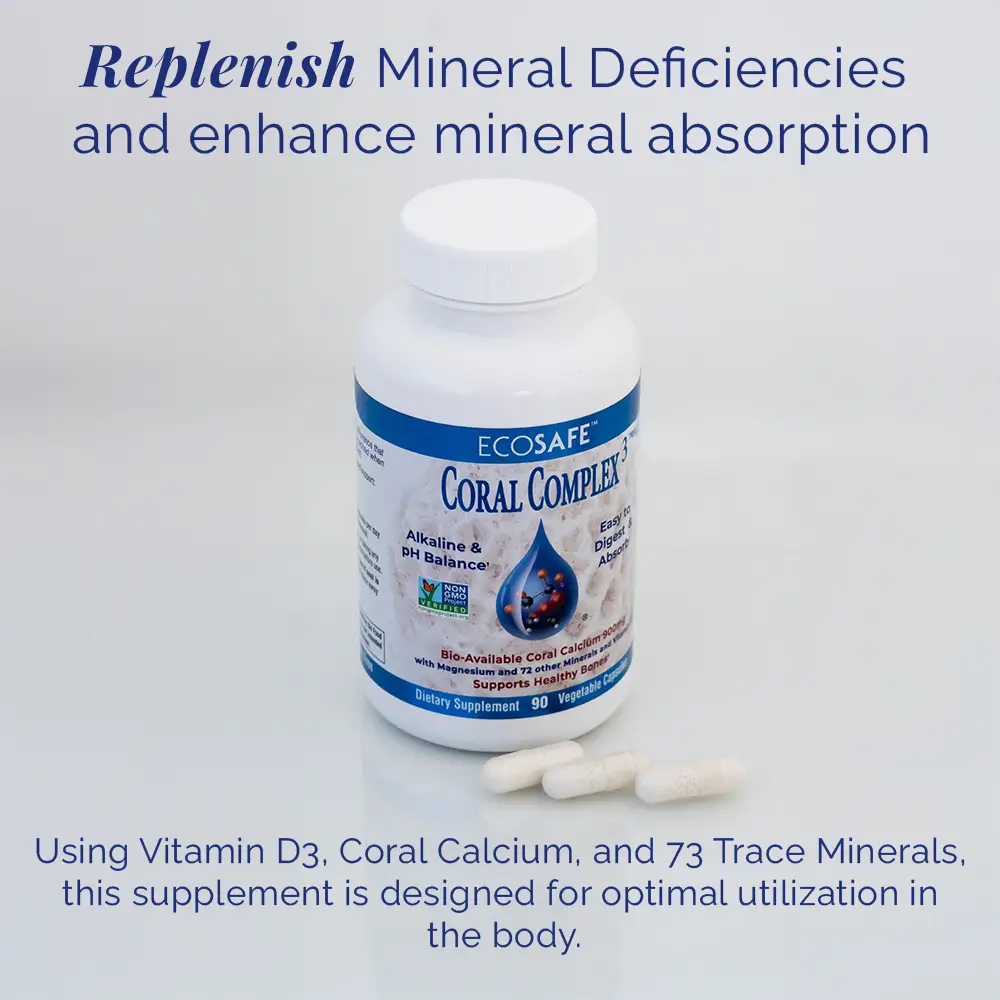 Coral Calcium Supplement with Vitamin D3 & Magnesium – Coral Complex
