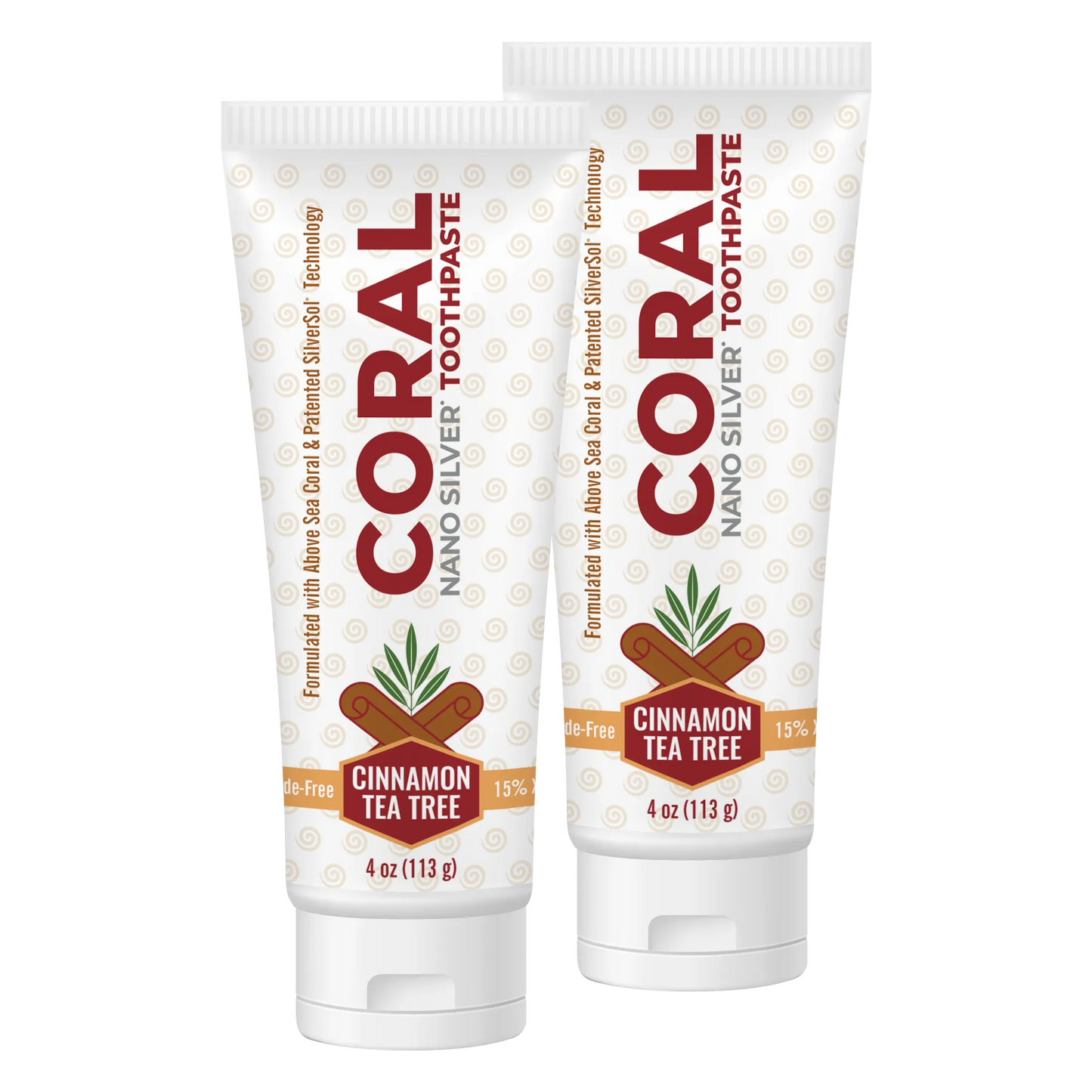 Nano Silver Cinnamon Tea Tree 2 Pack