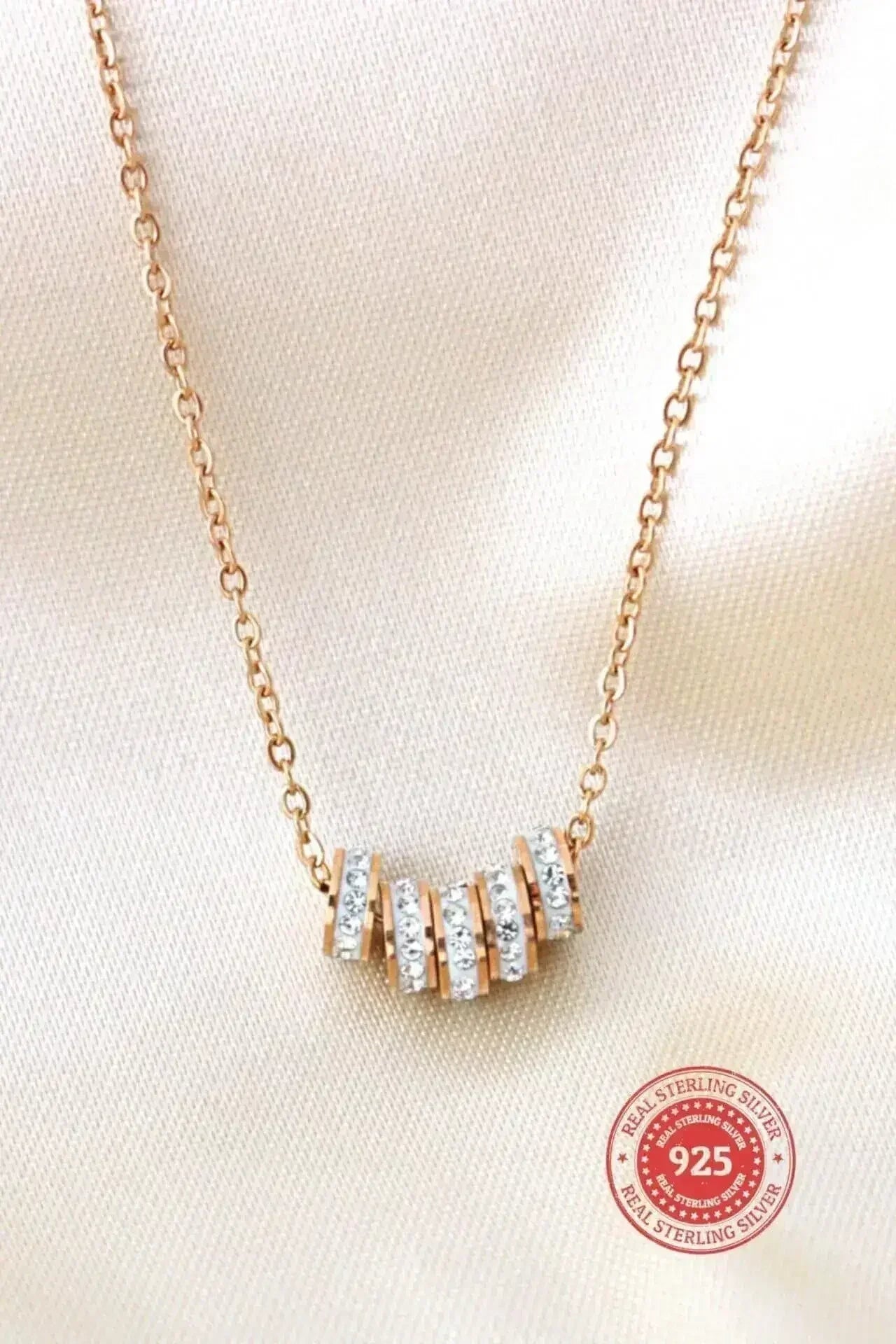 Sunflower Huggie Earrings - 18K Rose Gold & CZ | Femstylo