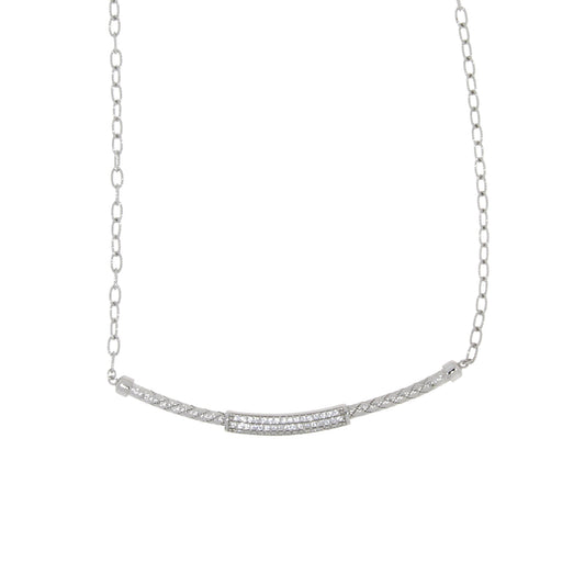 Cubic Zirconium Fashion Pendants Sterling Silver