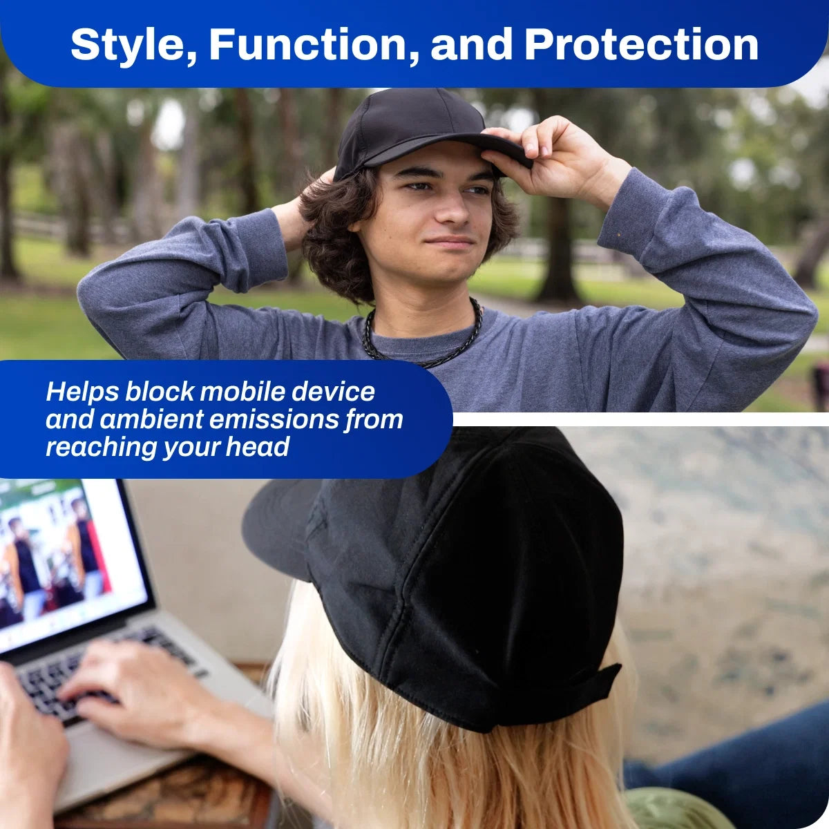 EMF Radiation Protection Baseball Cap