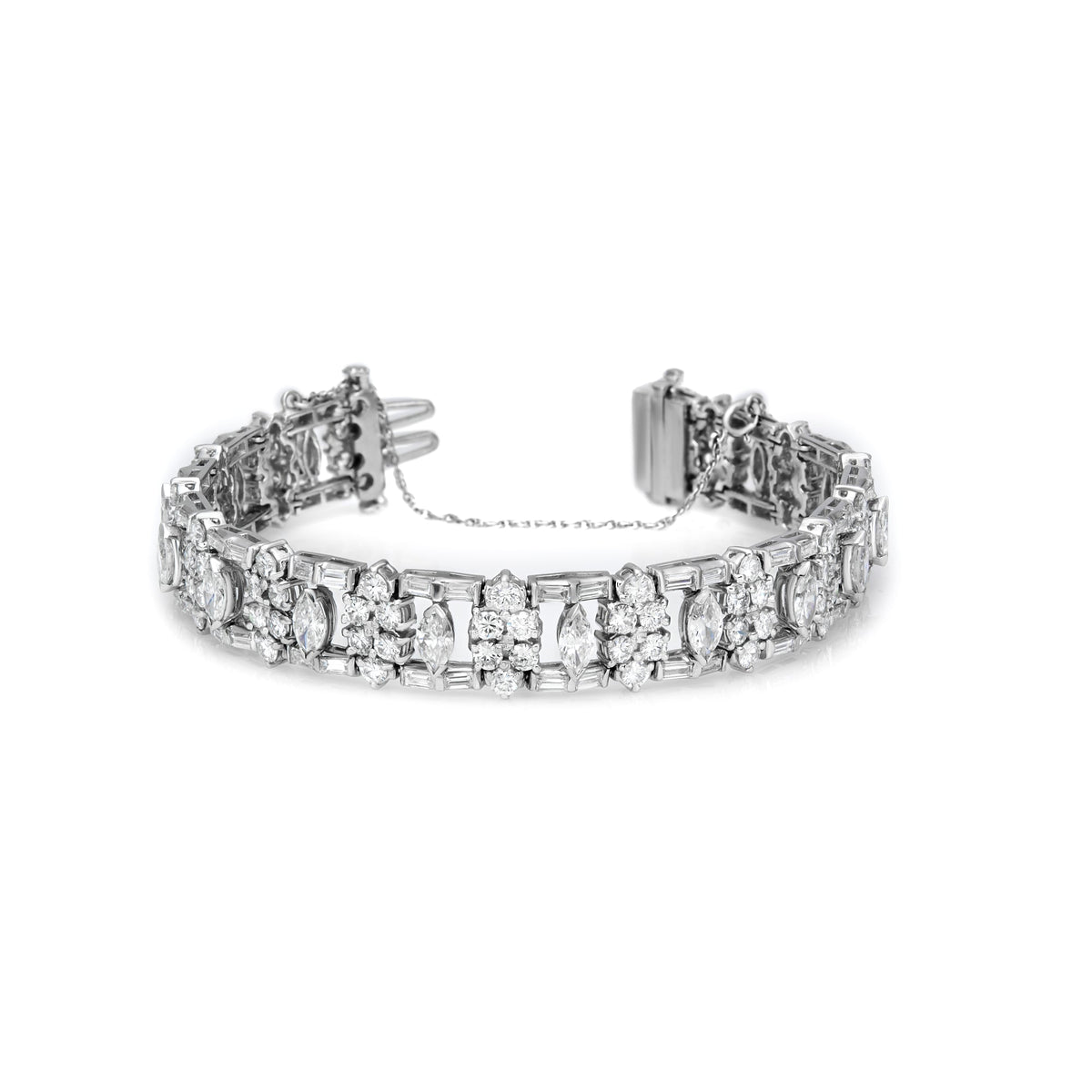 Baguette Bar & Multi Shape Bracelet