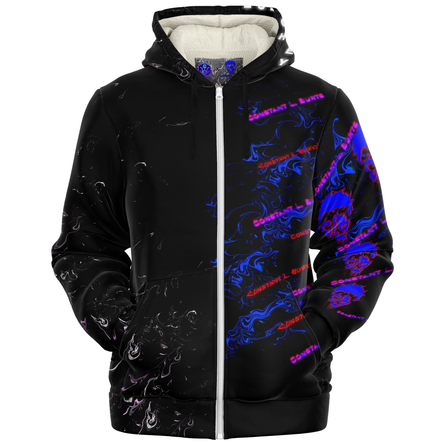 Constant L. Burts - Microfleece Zip-Hoodie