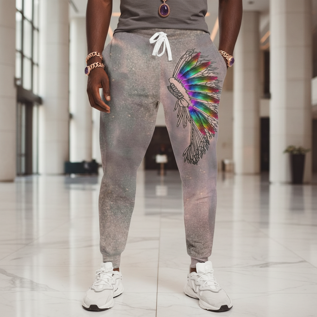 Hazey Breeze Slim Fit Unisex Jogger Pants