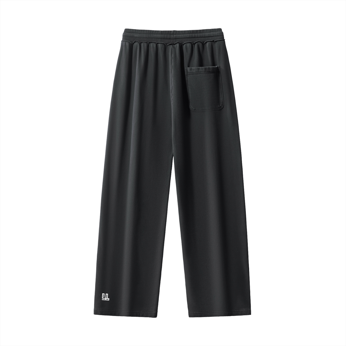 Fearless Apparel Raw-Seam Enzyme Washed Sweatpants – 100% Cotton Heavyweight Streetwear