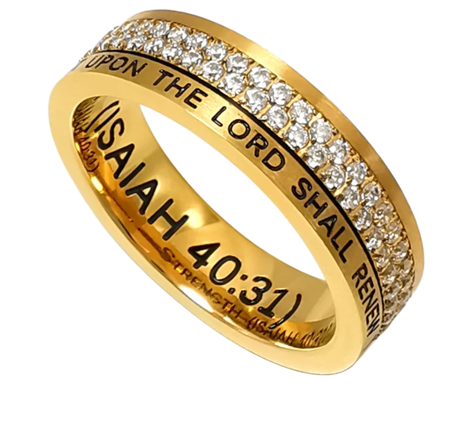 Diadem Ring - Isaiah 40:31 KJV