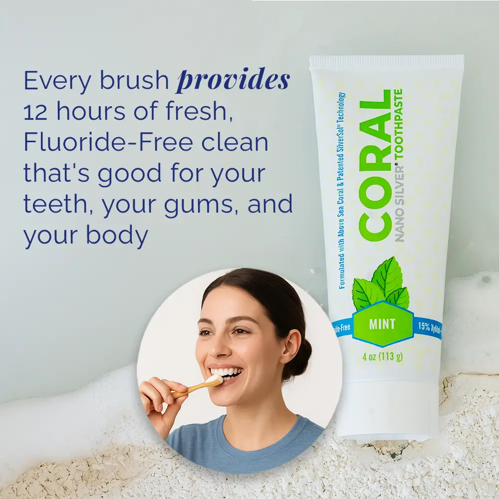 Nano Silver Mint Toothpaste 3 Pack