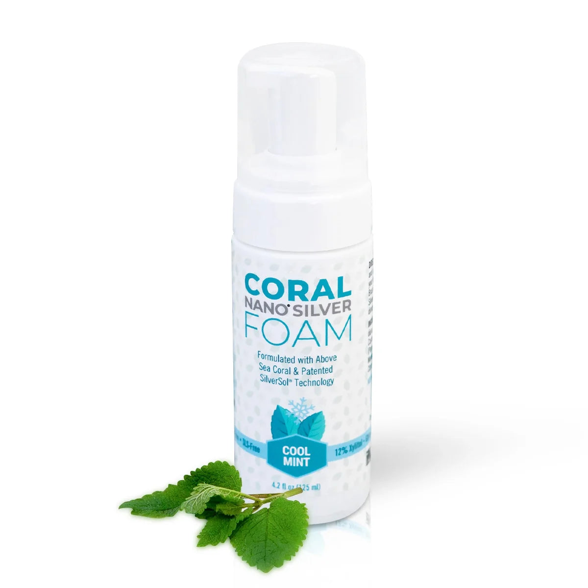 Fluoride Free Mint Toothpaste with Nano Silver & Xylitol