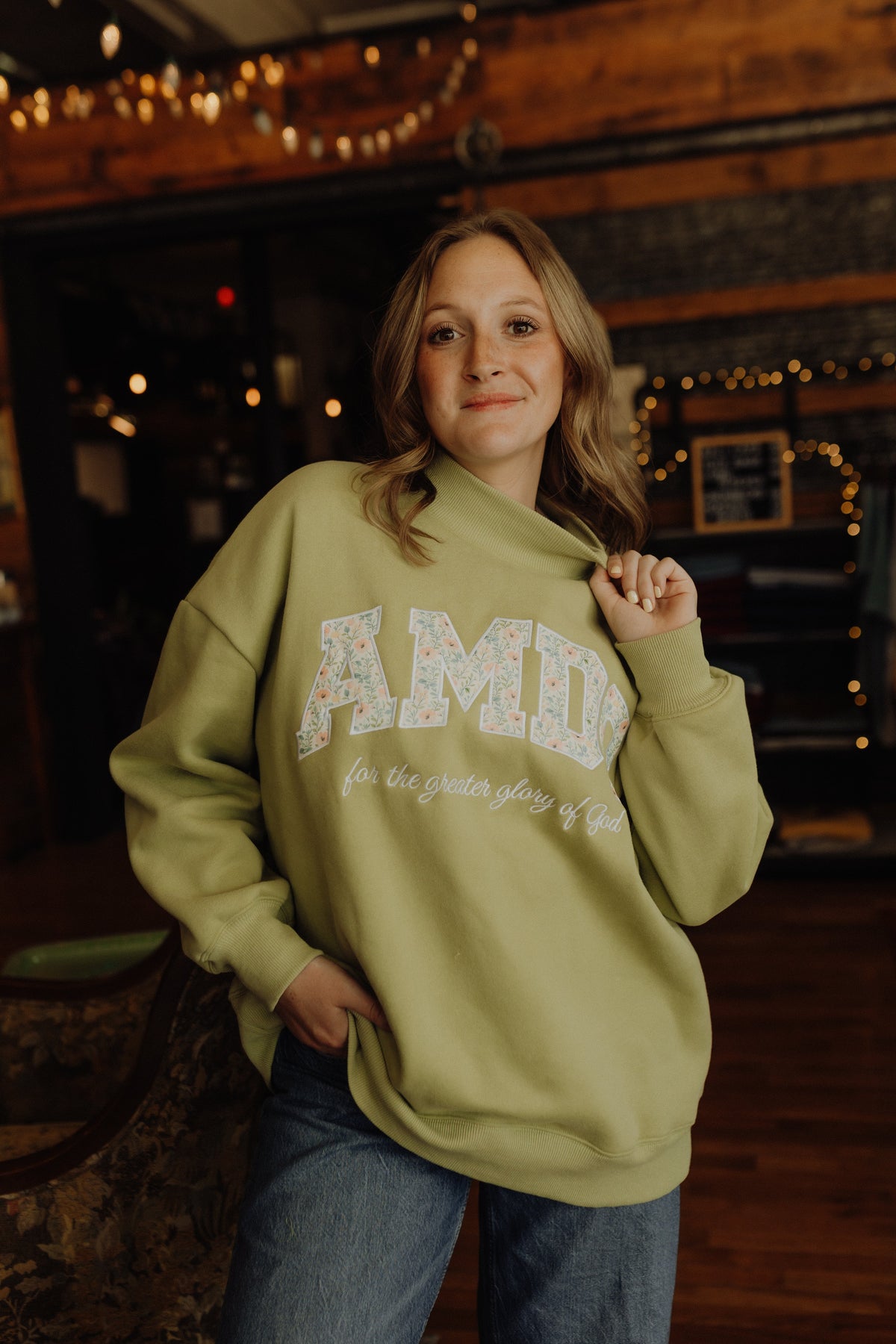AMDG Mockneck