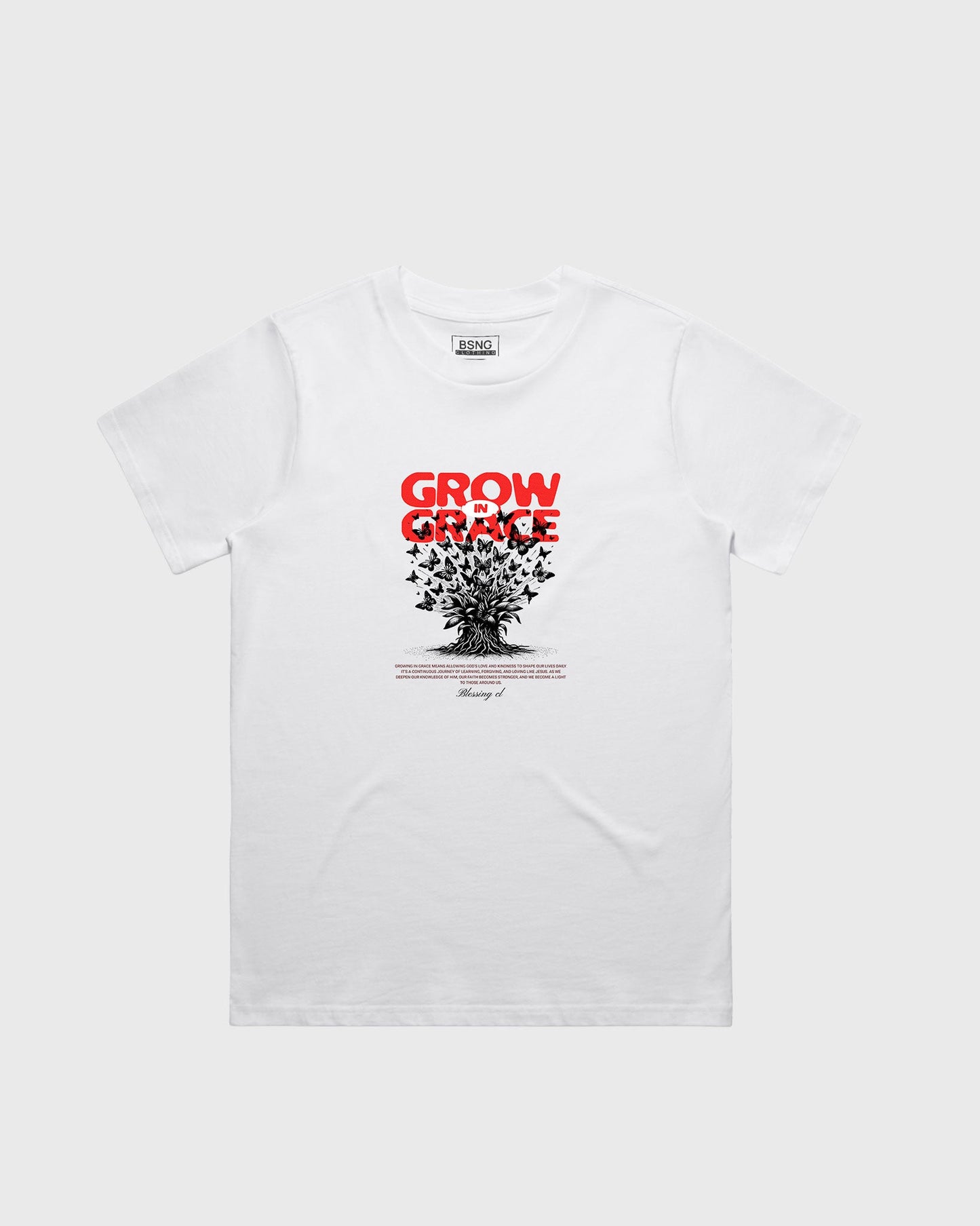 Wo's Classic Tee Grow in Grace