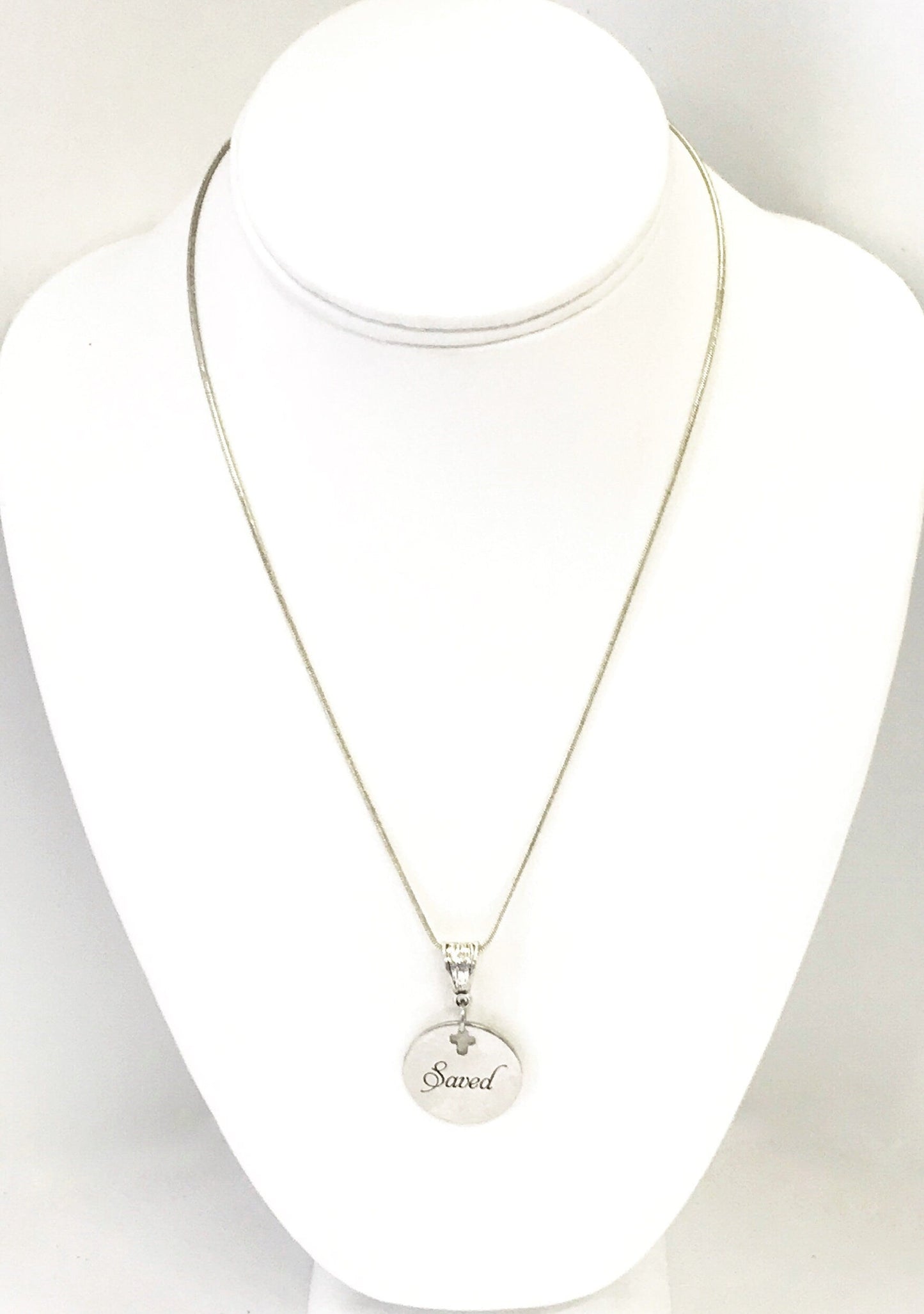 Christian Jewelry, Christian Gift, Christian Necklace, Saved Necklace, Baptism Jewelry, Religious Jewelry, Baptism Gift, Confirmation Gift
