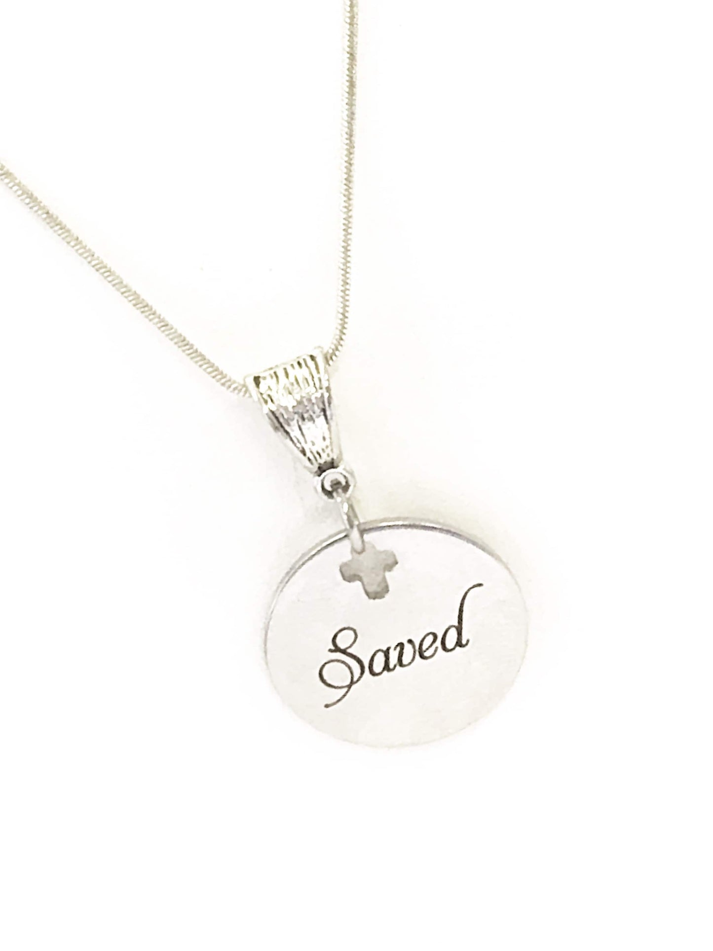 Christian Jewelry, Christian Gift, Christian Necklace, Saved Necklace, Baptism Jewelry, Religious Jewelry, Baptism Gift, Confirmation Gift