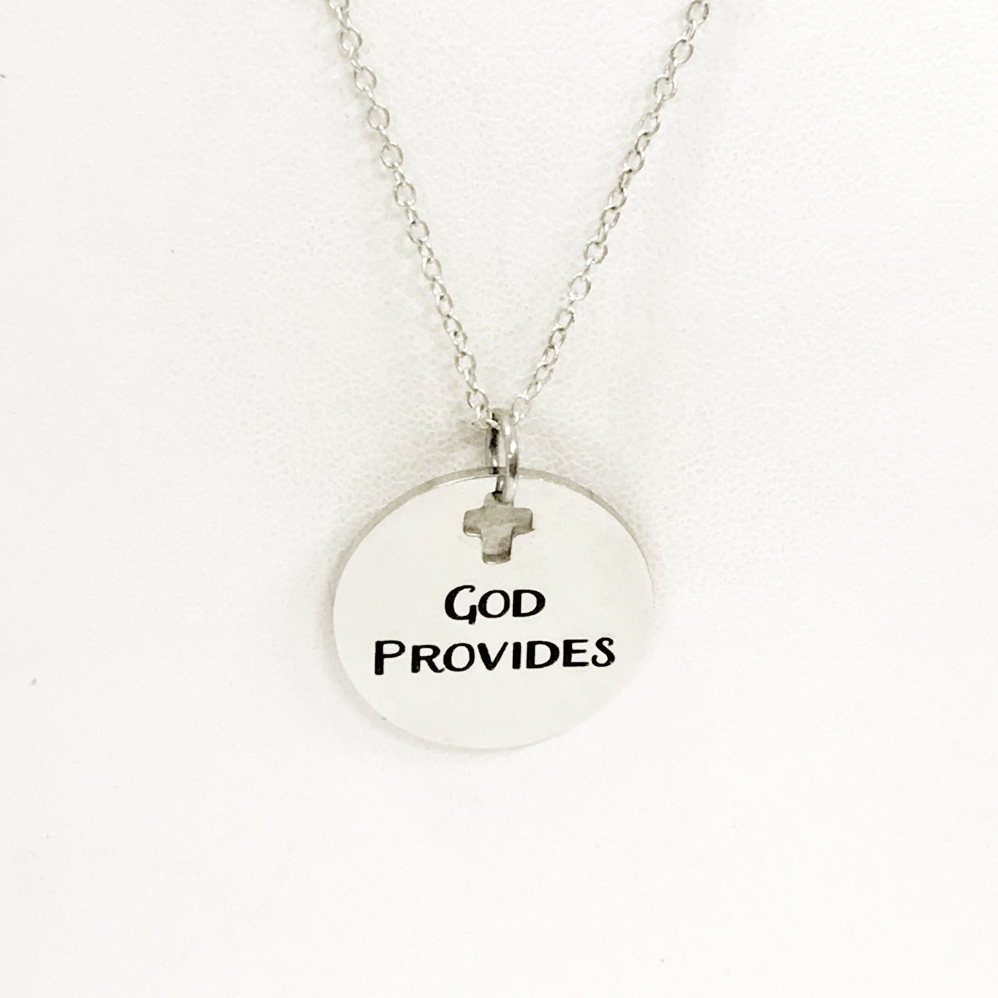 Christian Jewelry, God Provides Necklace, Christian Woman, Christian Daughter Jewelry, Religious Jewelry, Religious Gift For Her