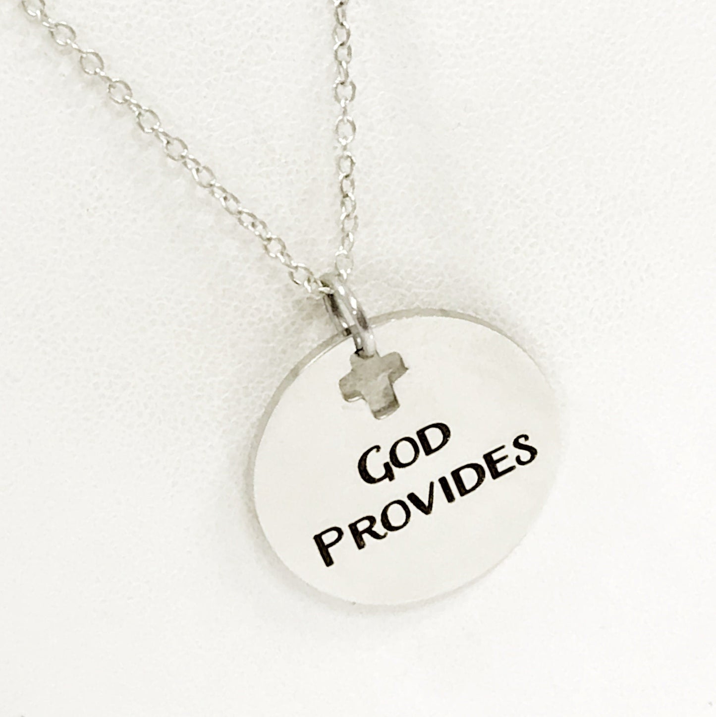 Christian Jewelry, God Provides Necklace, Christian Woman, Christian Daughter Jewelry, Religious Jewelry, Religious Gift For Her