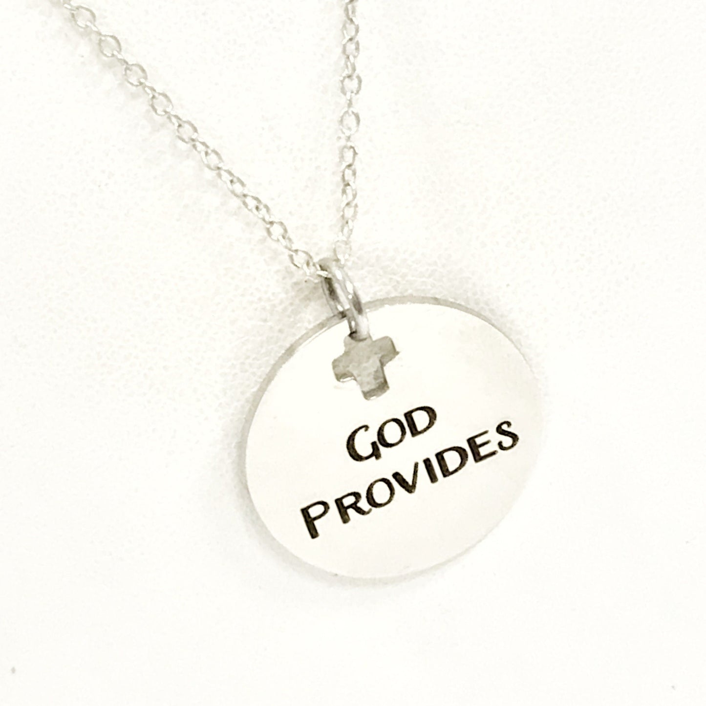 Christian Jewelry, God Provides Necklace, Christian Woman, Christian Daughter Jewelry, Religious Jewelry, Religious Gift For Her
