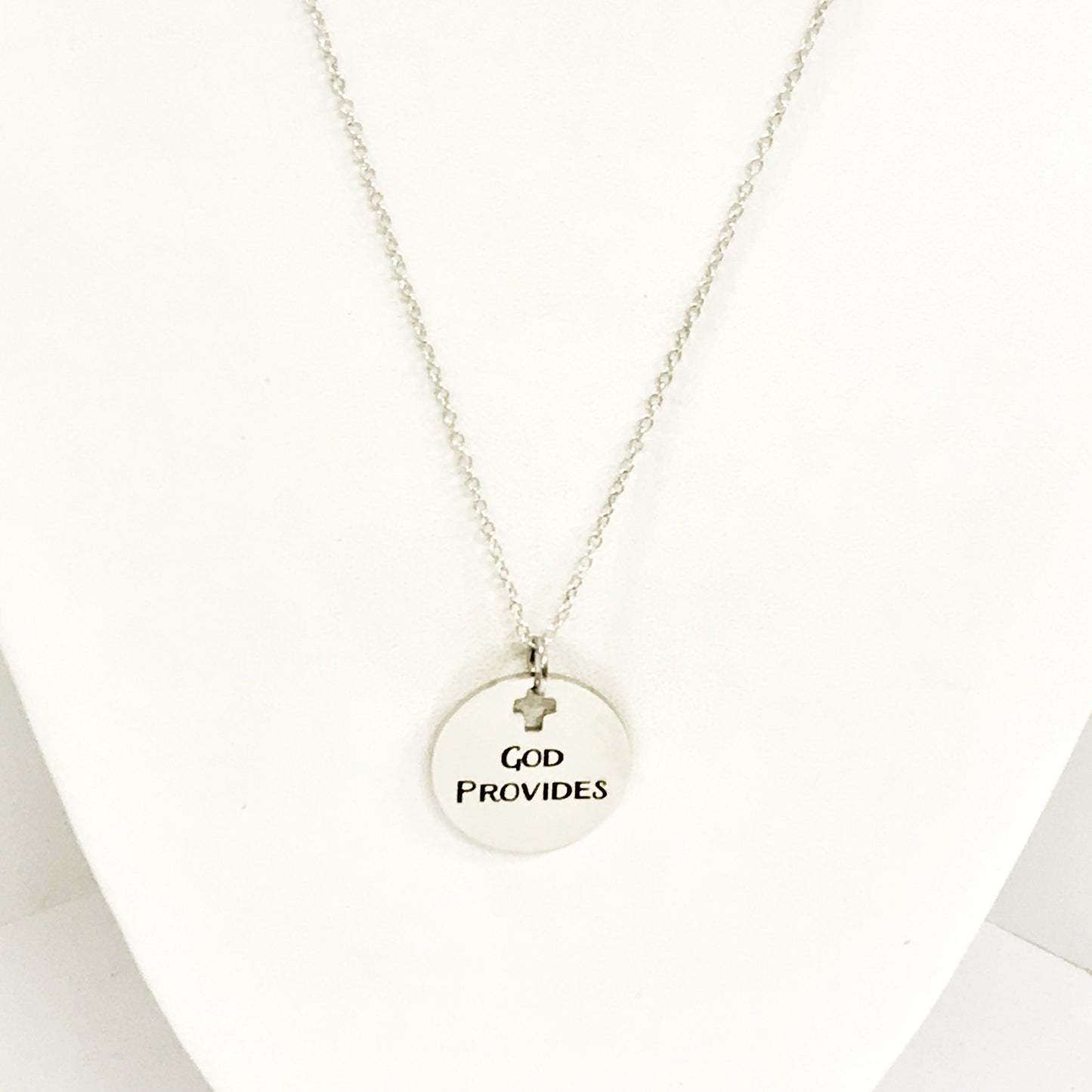 Christian Jewelry, God Provides Necklace, Christian Woman, Christian Daughter Jewelry, Religious Jewelry, Religious Gift For Her