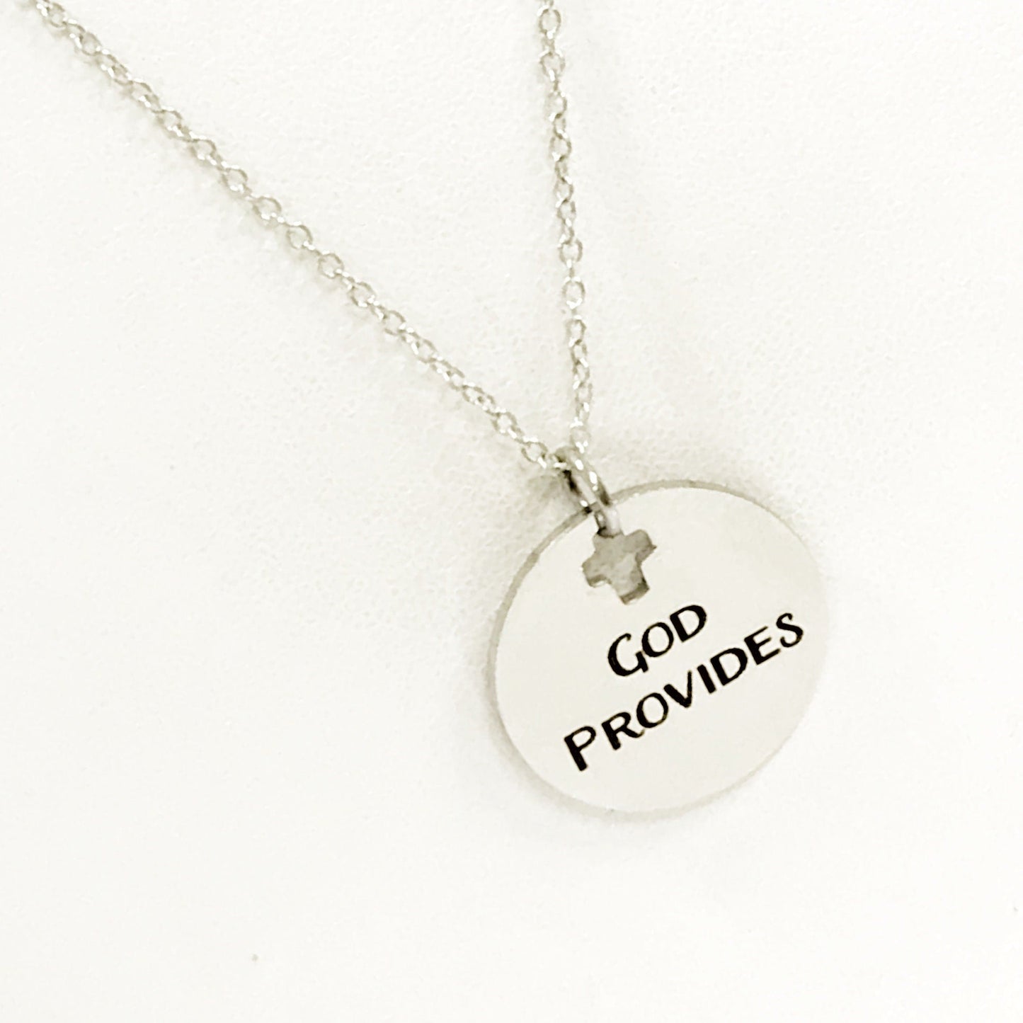 Christian Jewelry, God Provides Necklace, Christian Woman, Christian Daughter Jewelry, Religious Jewelry, Religious Gift For Her