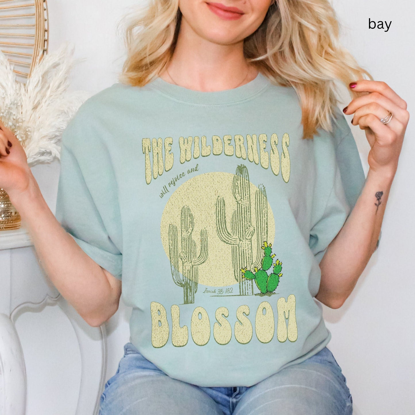 Boho Christian Bible Verse Shirt