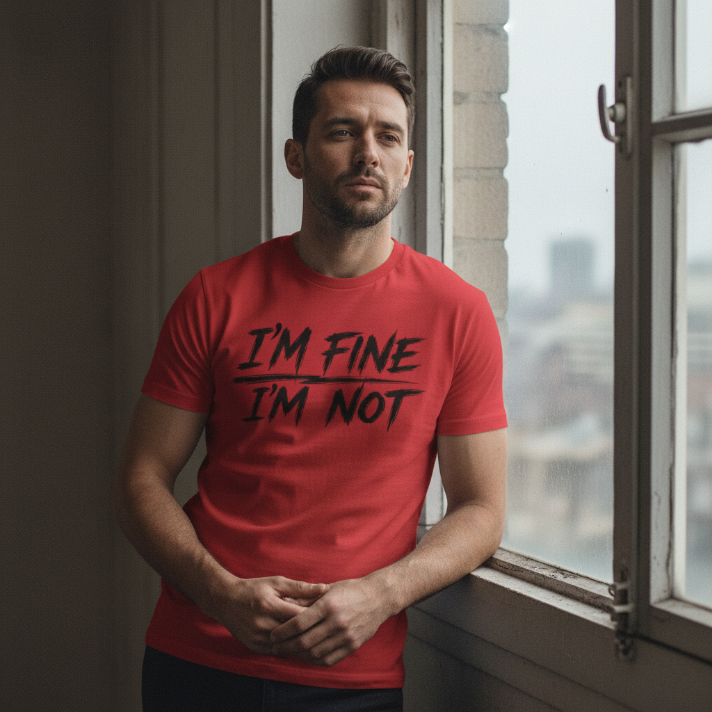 I'm Fine. I'm Not. Tee — The Weight Collection | SEEN.