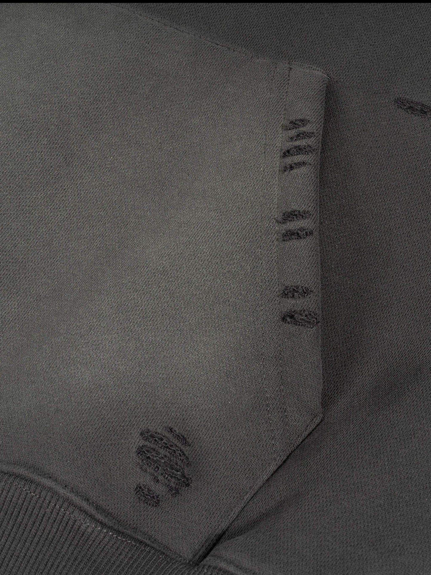 Frayed Sunfade Boxy Hoodie
