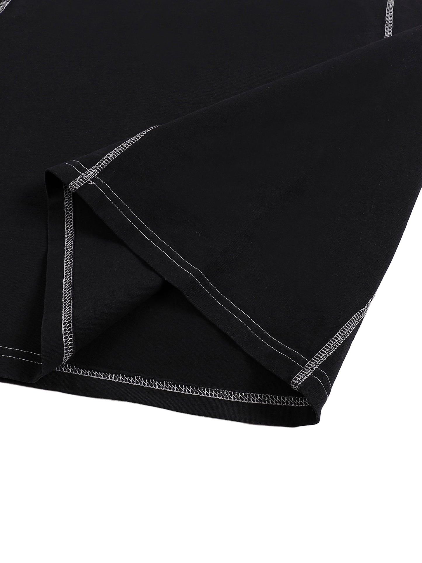 Fearless Contrast-Stitch Tee – Built to Stand Out