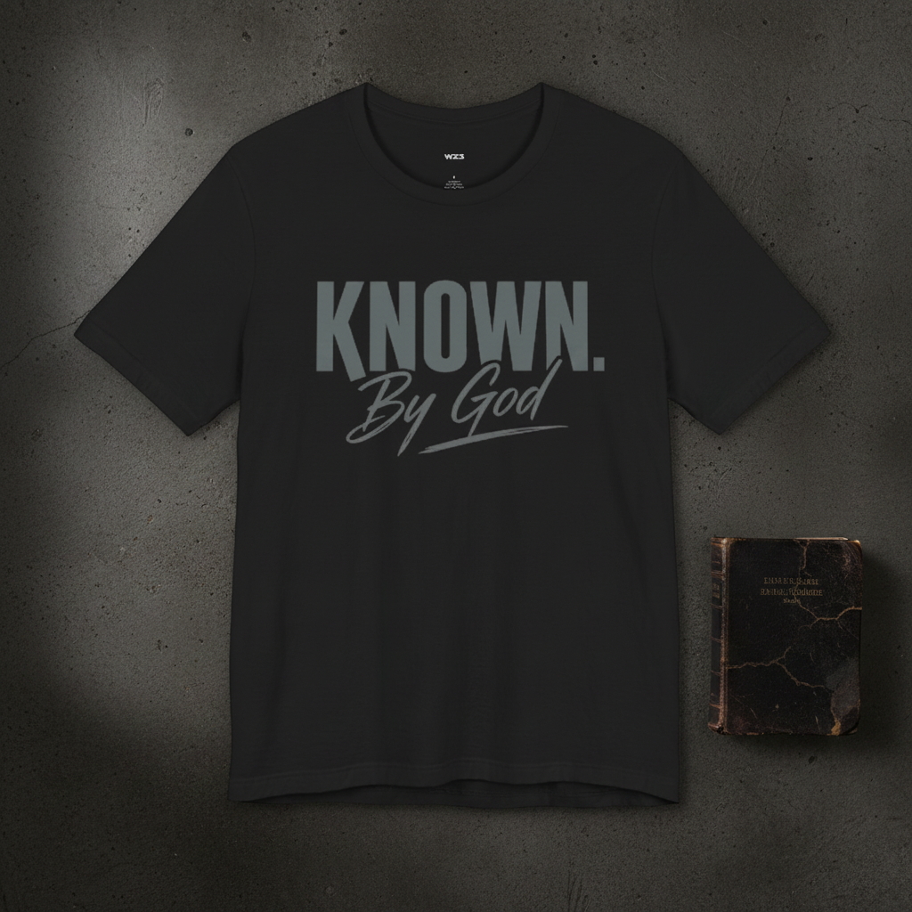KNOWN. By God Tee — The SEEN Collection | Wear Your Worship