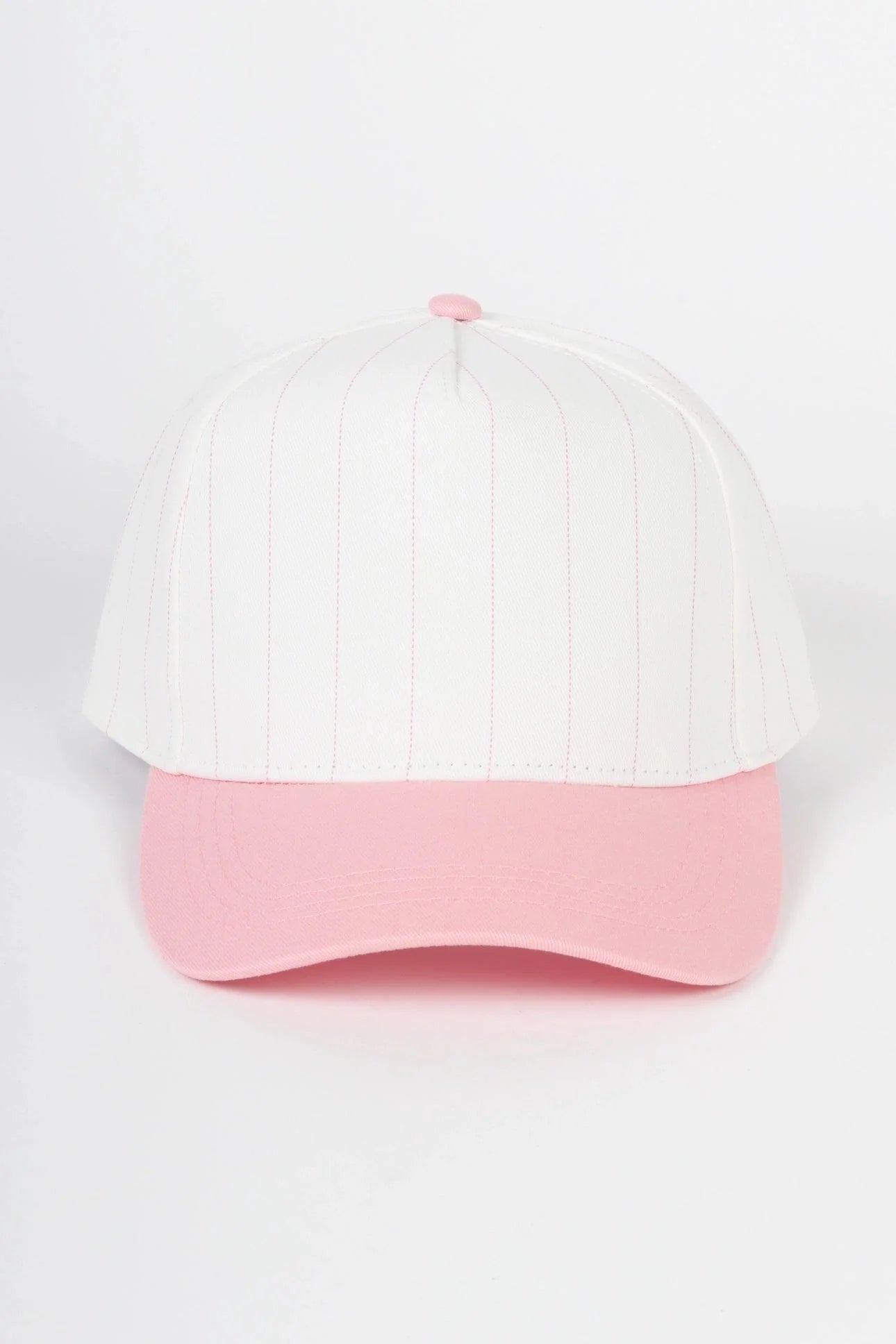 Custom Embroidered Baseball Pinstripe Trucker Hat | Personalized Text Snapback Hat