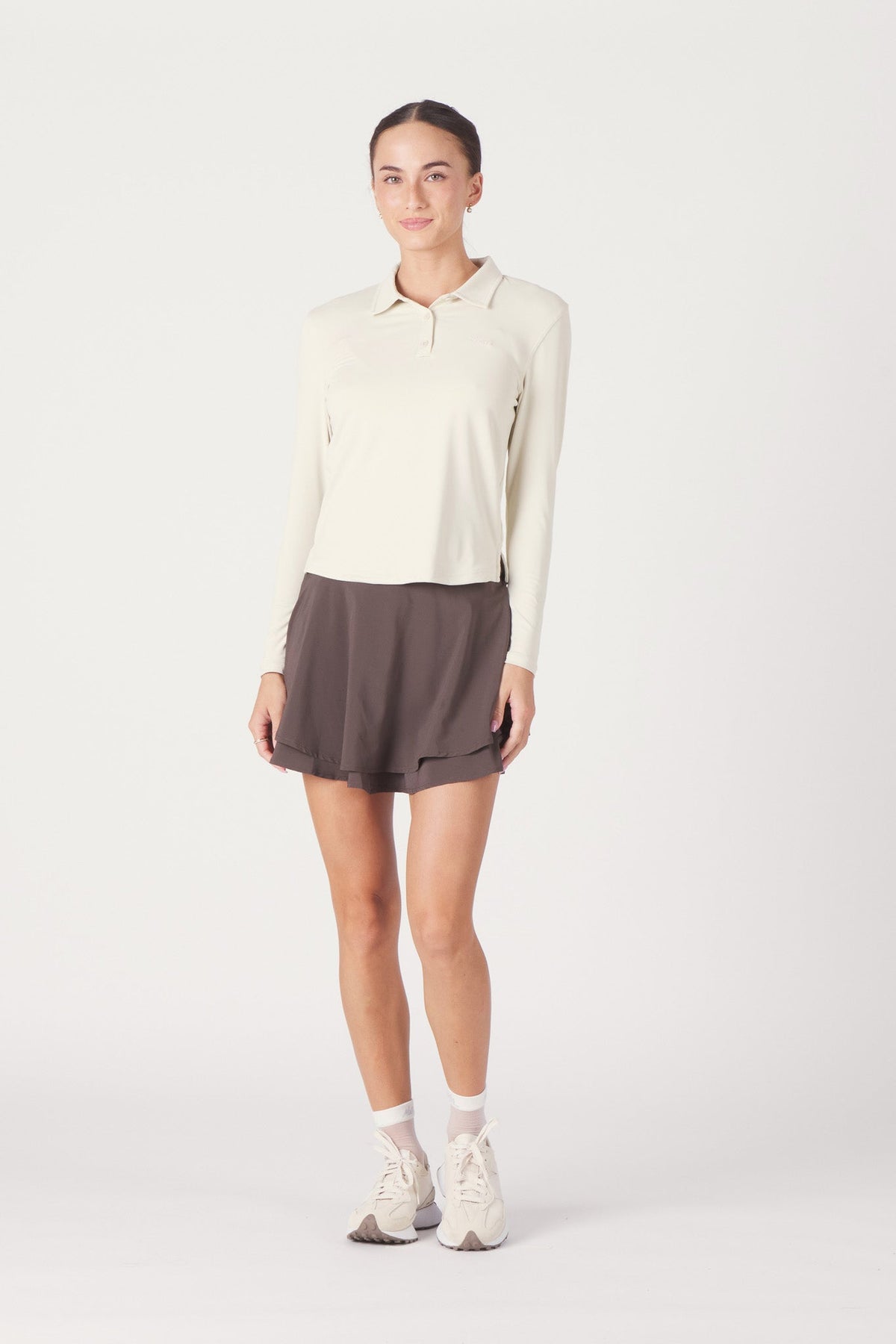 Women's Catalyst Polo L/S | Point Collar | Birch
