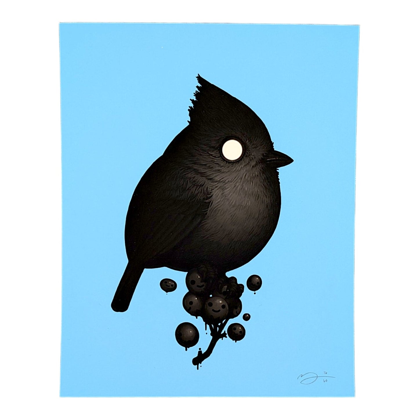Mike Mitchell "Oak Titmouse (Void)" Print