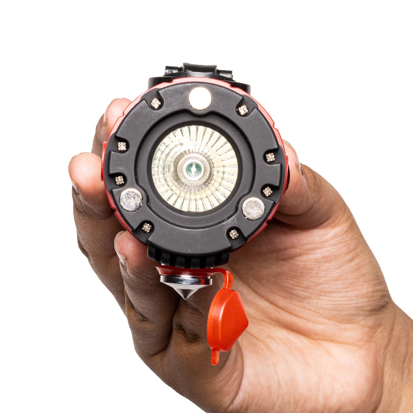Auto Guardian | 7-in-1 Dynamo Emergency Flashlight & Vehicle Escape Tool