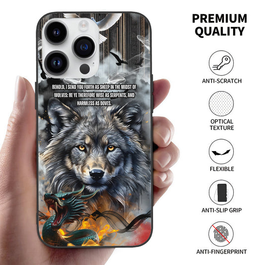 In the Midst of Wolves Apple 14 PC Phone Case (3 cameras)