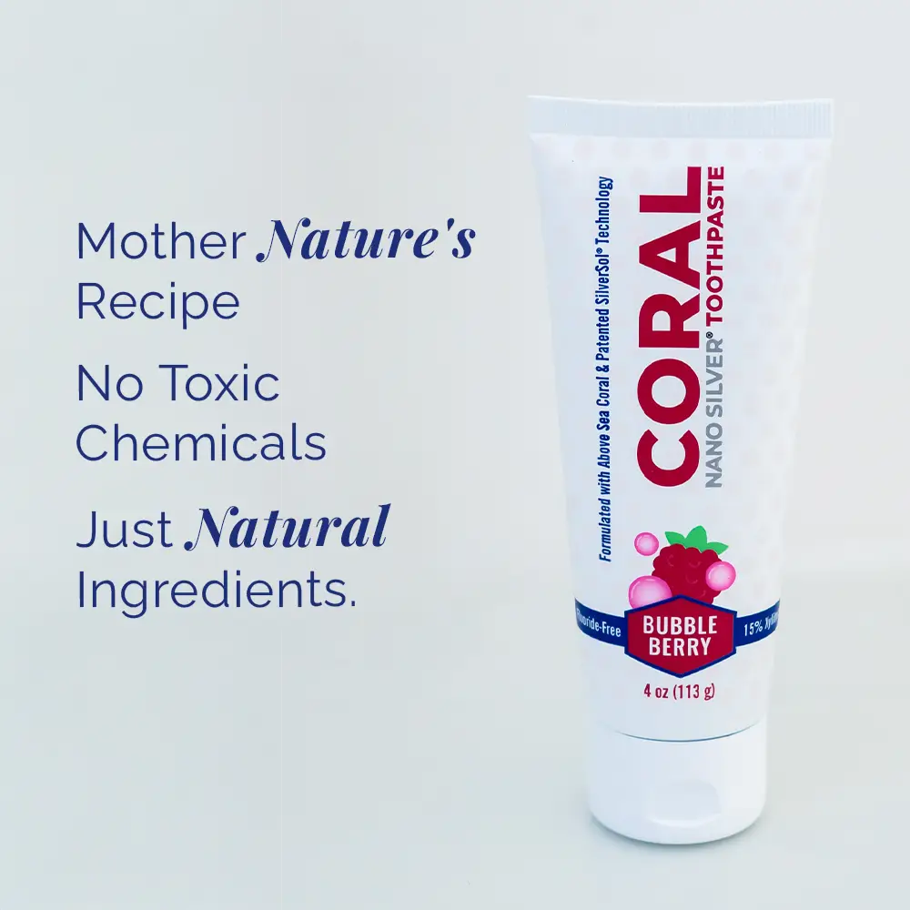 Nano Silver Bubble Berry Toothpaste 3 Pack