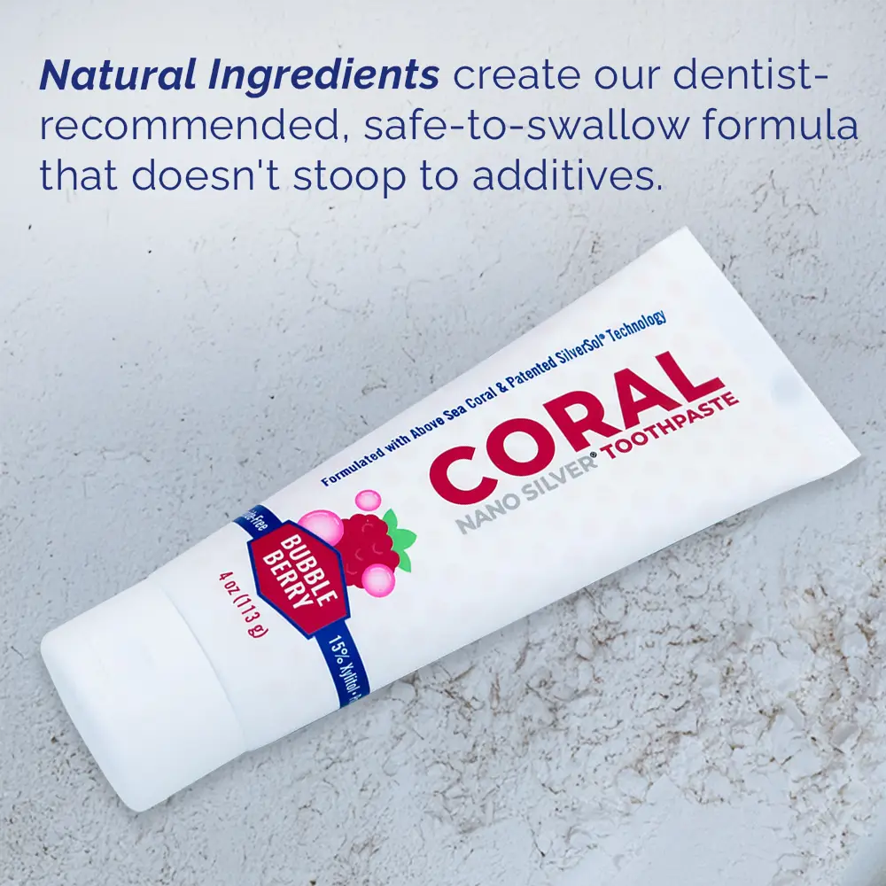 Nano Silver Bubble Berry Toothpaste 3 Pack