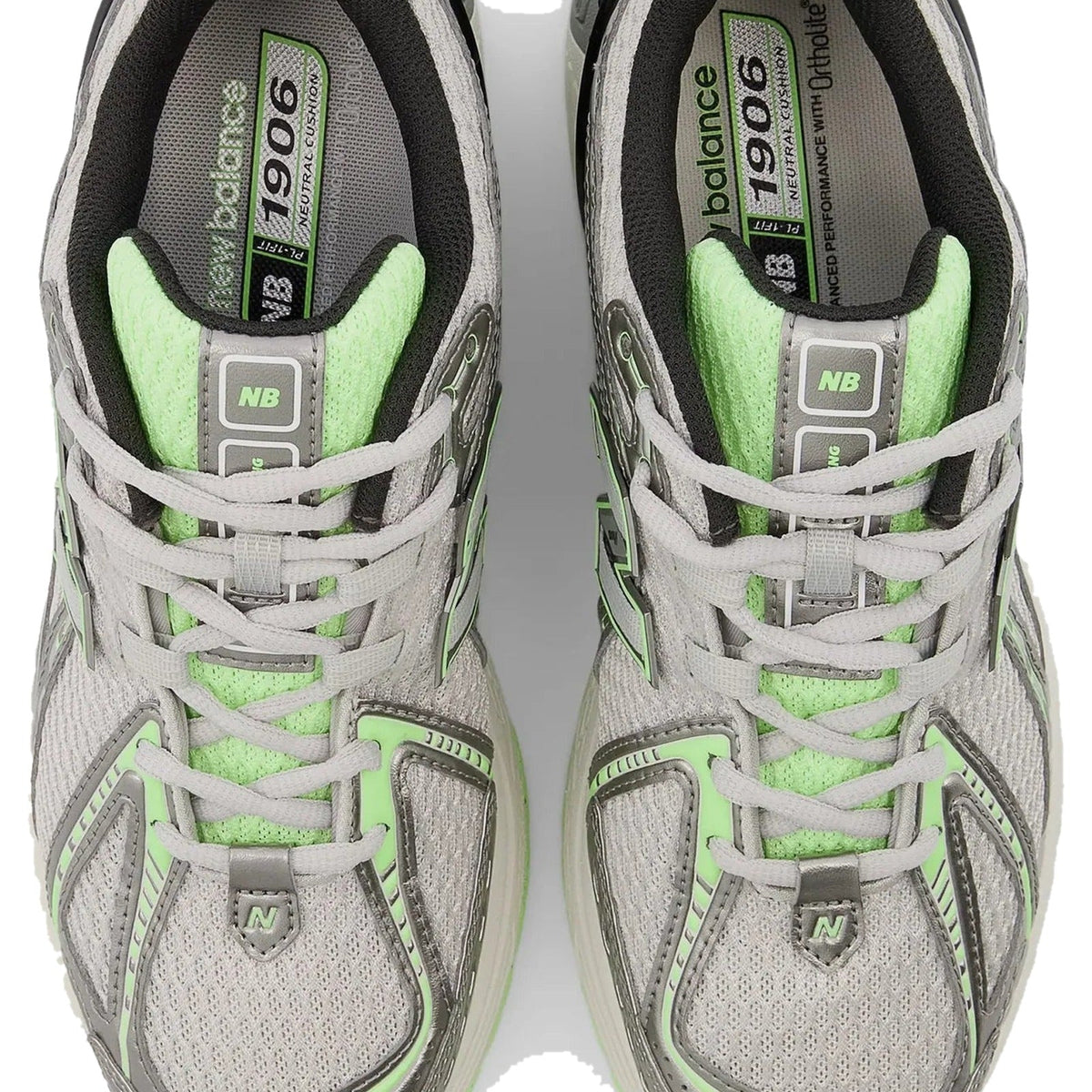 New Balance 1906R Dark Silver Metallic Mint Flash