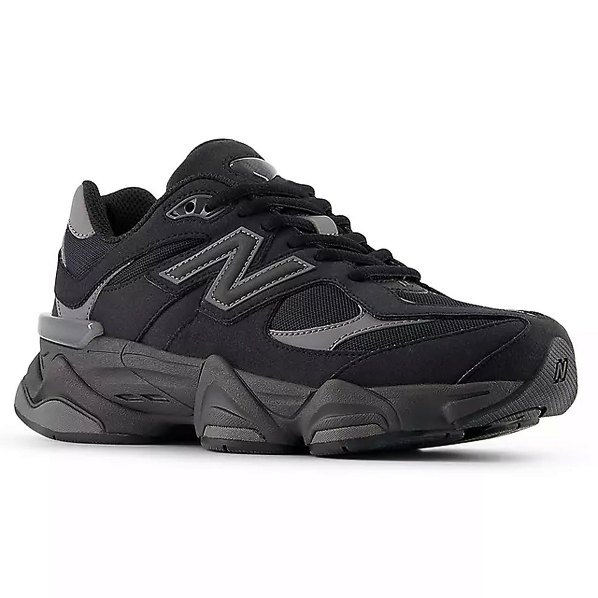 New Balance 9060 Black Canvas Castlerock (GS)