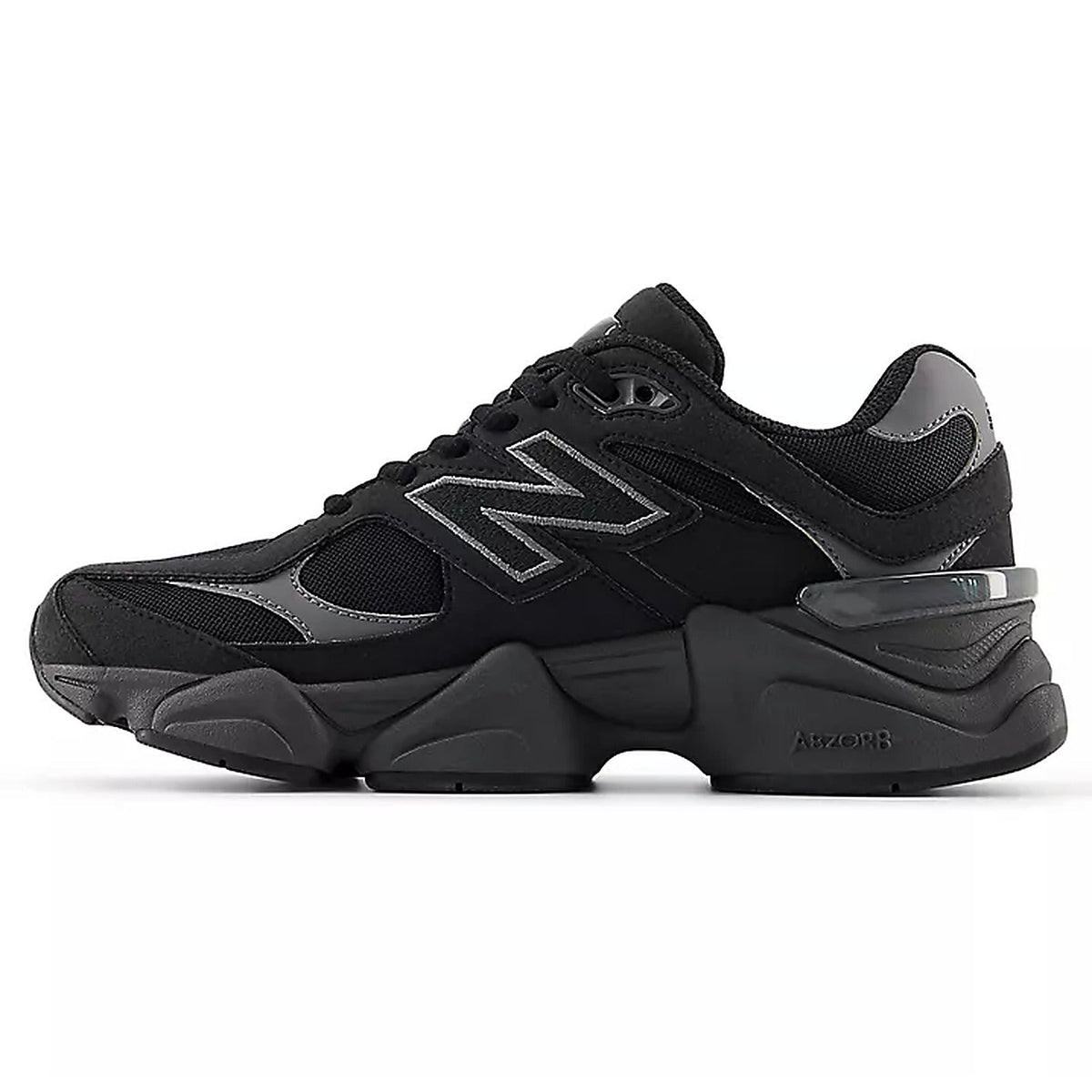 New Balance 9060 Black Canvas Castlerock (GS)