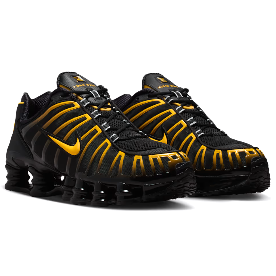 Nike Shox TL Black University Gold