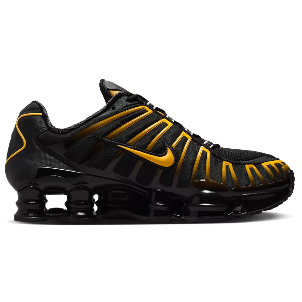 Nike Shox TL Black University Gold