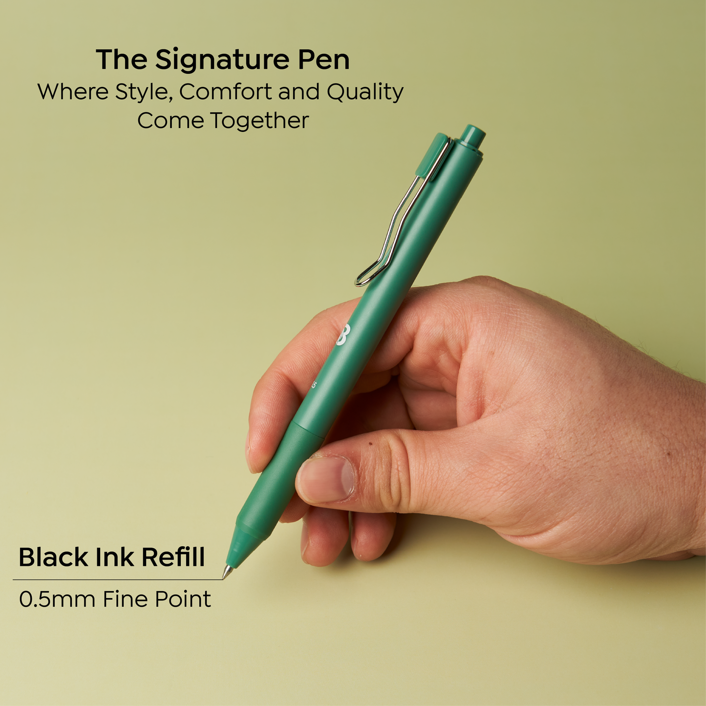 Black Ink Gel Pens - Terracotta Edition