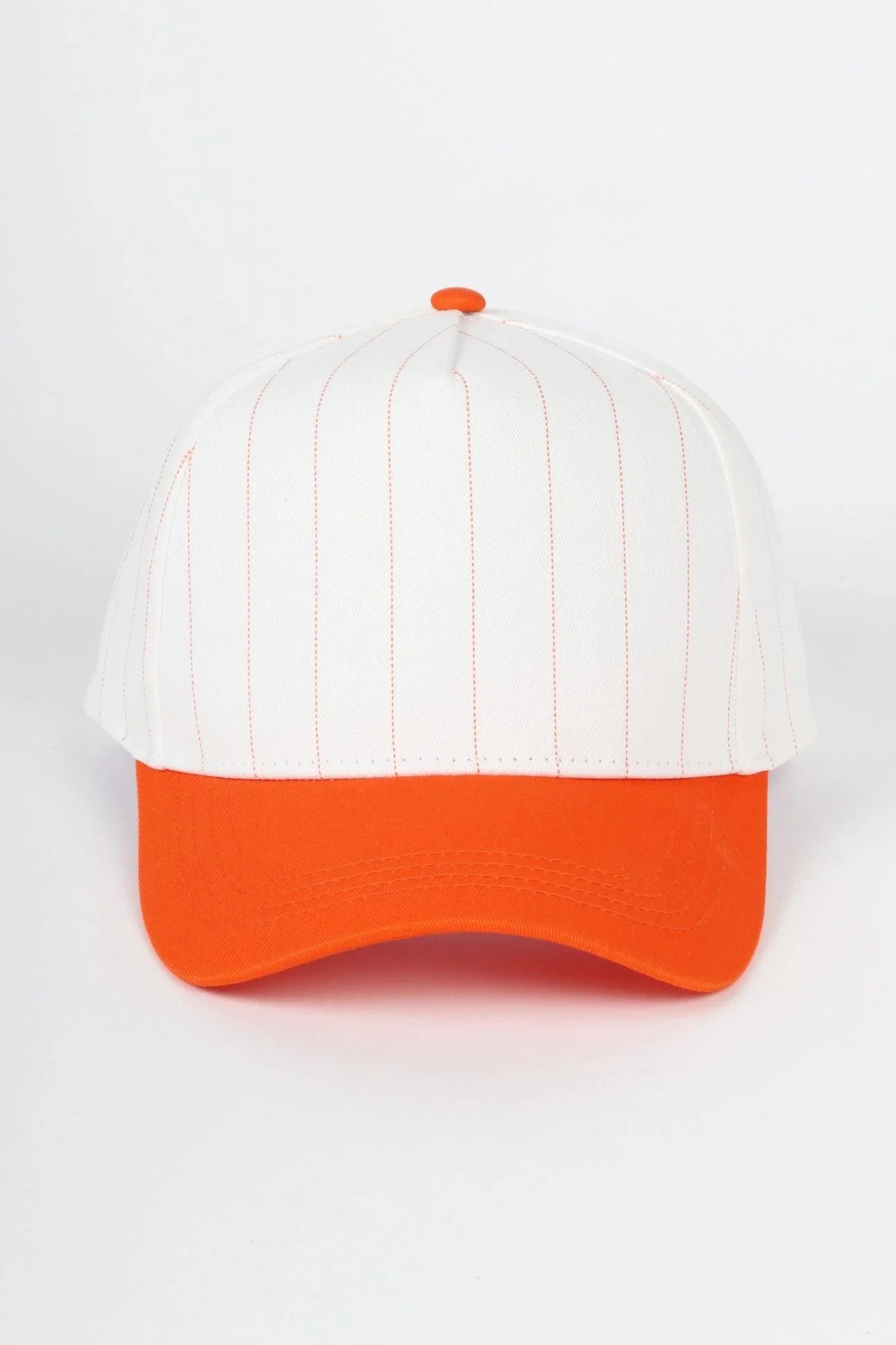 Custom Embroidered Baseball Pinstripe Trucker Hat | Personalized Text Snapback Hat