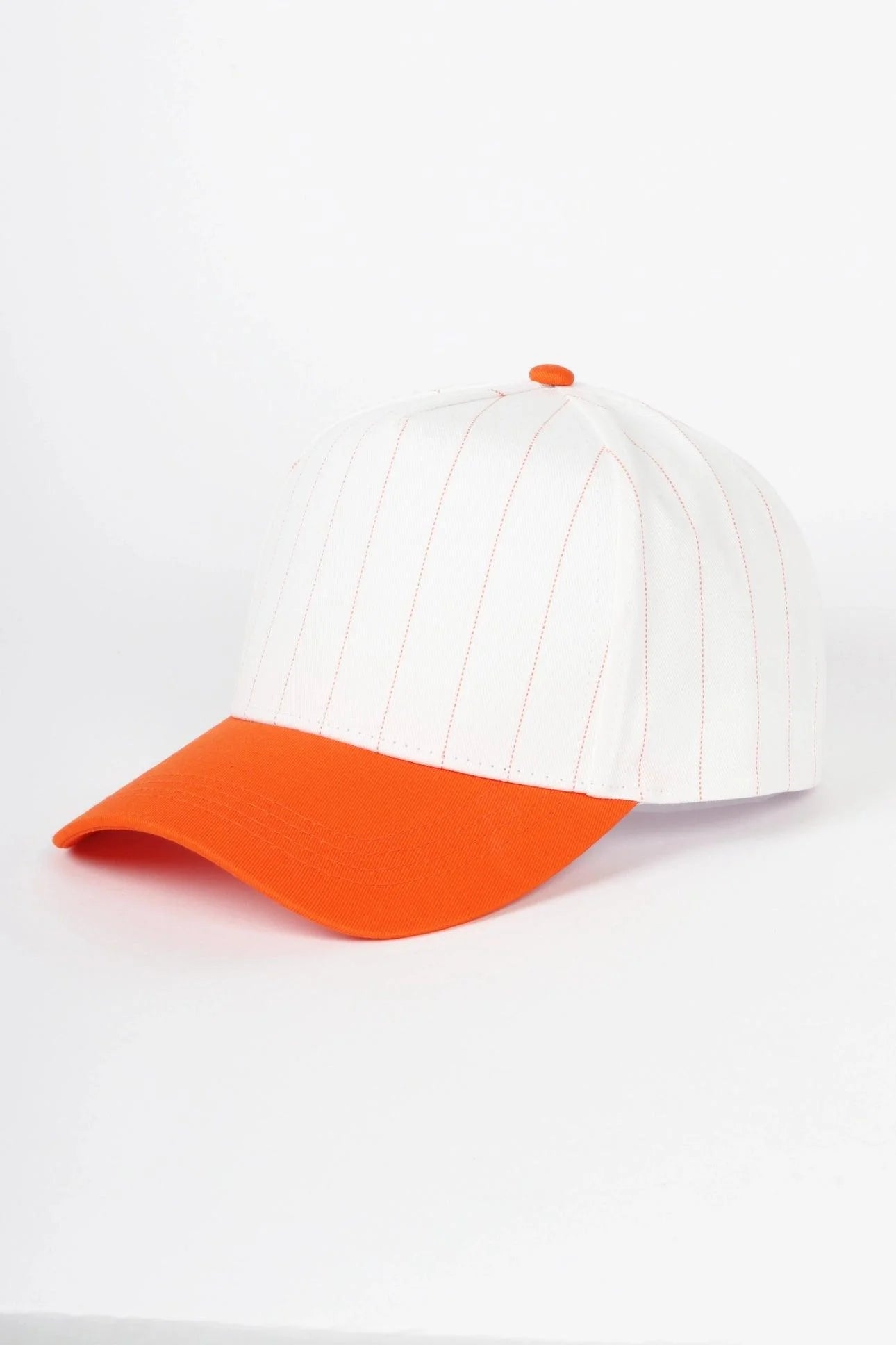 Collegiate Letter or Number Glitter HTV or Fabric Applique Embroidered Adjustable Baseball Pinstripe Trucker Hat