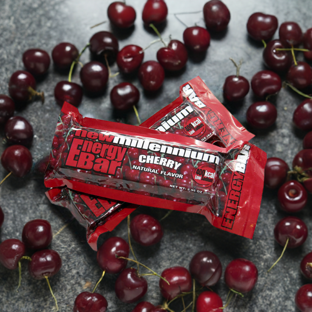 Millennium Cherry Energy Bars (400 Cal) - 5-Year Shelf Life, 6-Pack