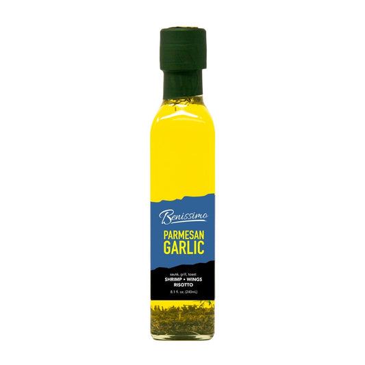 Benissimo Parmesan Garlic Oil, Marasca (240mL)